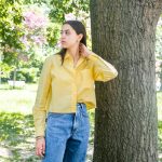 Camicia sartoriale PEACH variante giallo - immagine 11