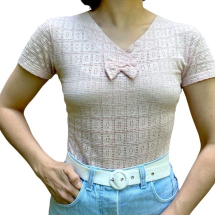 body traforato rosa