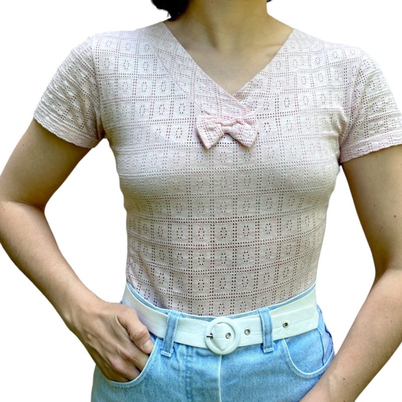 body traforato rosa