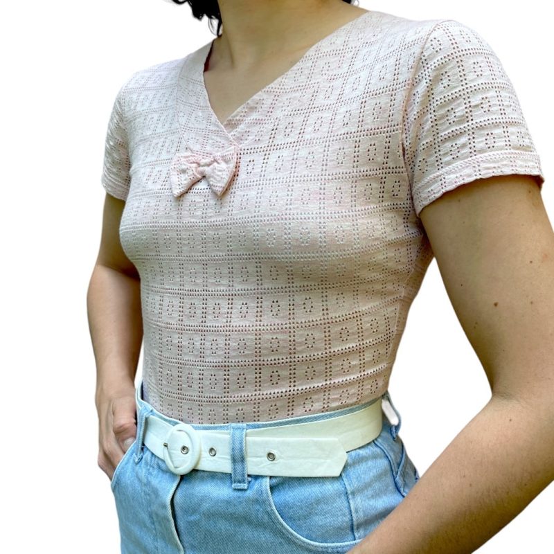 body traforato rosa