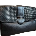 Borsa in pelle nera