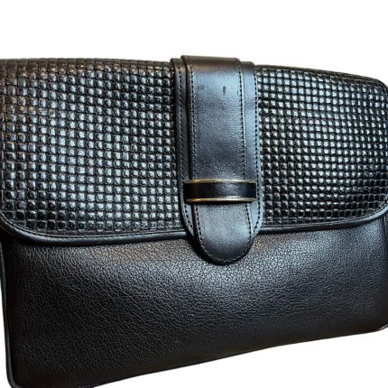 Borsa in pelle nera
