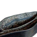 Borsa in pelle nera