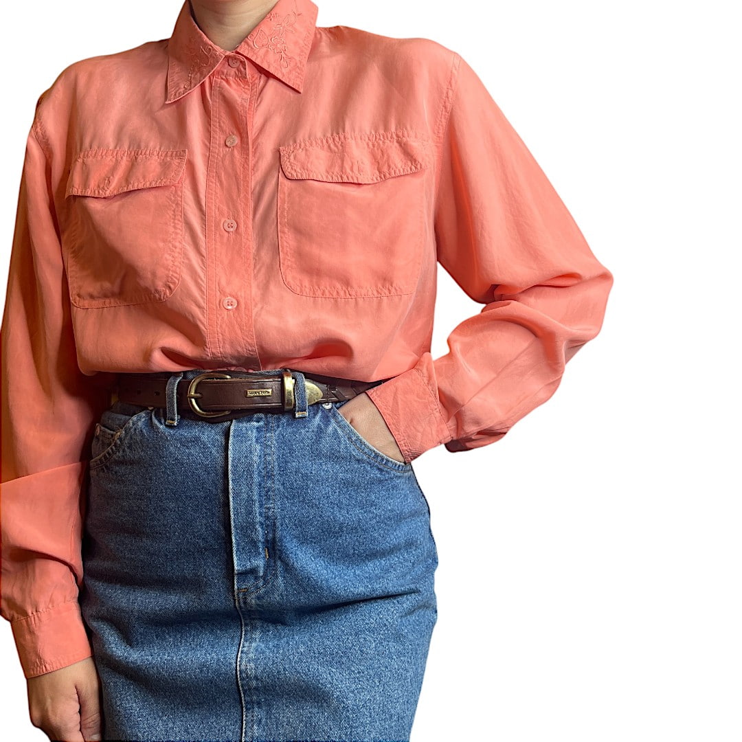 camicia pesca-Photoroom Camicia in seta pesca