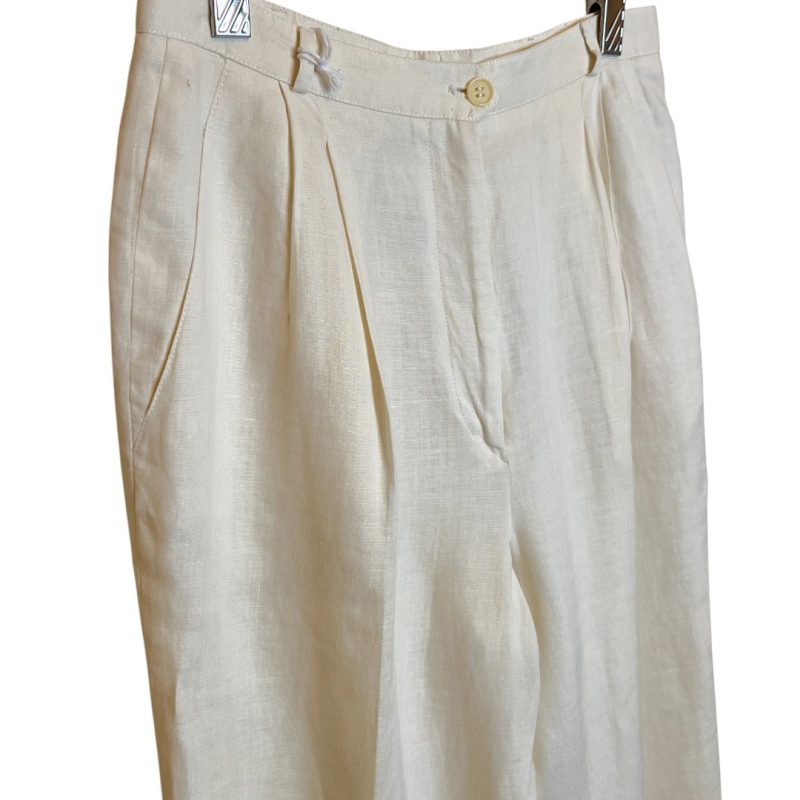 Pantalone bianco panna
