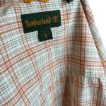 Camicia Timberland a quadri arancione