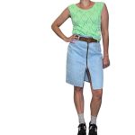 Gonna in jeans chiaro