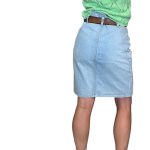 Gonna in jeans chiaro