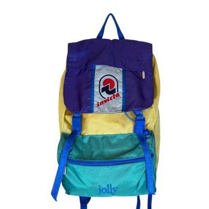 Zaino Invicta Jolly giallo viola verde