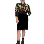 Gonna in velluto Max Mara