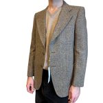 Blazer in lana melange
