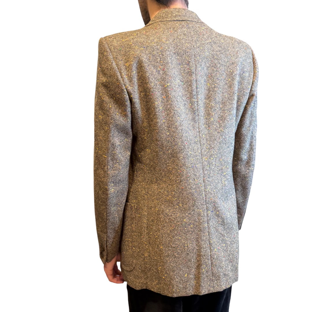 look blazer beige (2) Blazer in lana melange