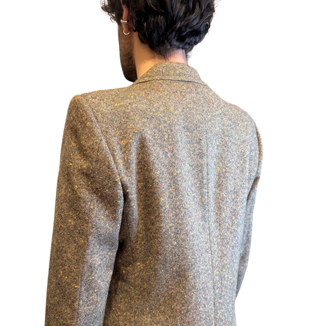 look blazer beige (3) Blazer in lana melange
