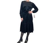 Abito vintage - velluto nero