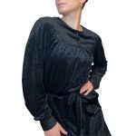 Abito vintage - velluto nero