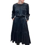 Abito vintage - velluto nero