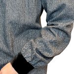Abito vintage - 100% lana - grigio e nero