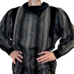 Abito vintage - con lurex argento