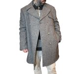 Camicia vintage - fantasia a quadri nera