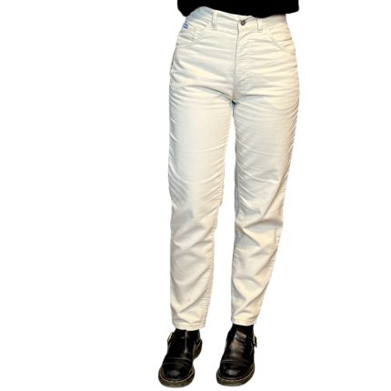 Pantalone bianco in velluto Carrera