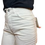 Pantalone bianco in velluto Carrera