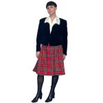 Blazer vintage - velluto nero