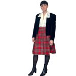 Blazer vintage - velluto nero