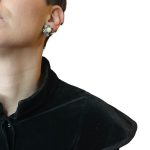 Orecchini vintage con perlina