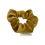 Vintage Groove Handmade - Scrunchie in velluto oro