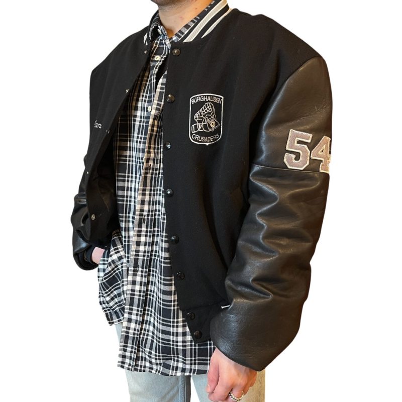 Bomber vintage nero