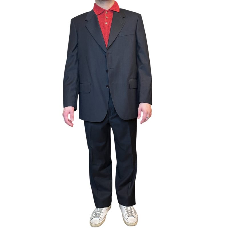 Valentino - Completo nero - 100% lana