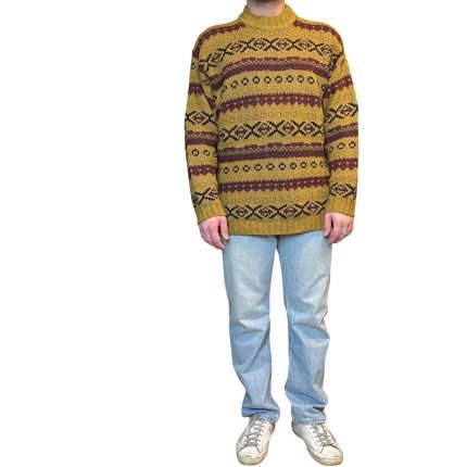 Maglione vintage - colore senape