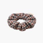Vintage Groove Handmade - Scrunchie rosso e blu - 100% lana