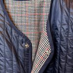 Vintage Groove Sartoriale - Gilet double face - blu - lungo