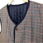 Vintage Groove Sartoriale - Gilet double face - blu - lungo