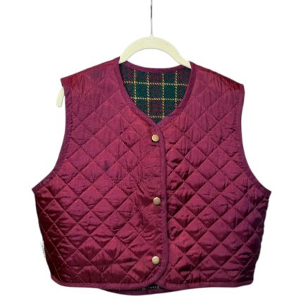 Vintage Groove Sartoriale - Gilet double face - bordeaux - corto