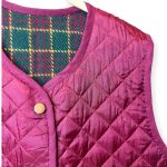 Vintage Groove Sartoriale - Gilet double face - bordeaux - lungo