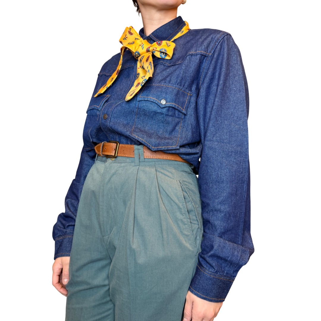 IMG_0508 Cravatta vintage - gialla