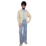 Cardigan con bottoni - beige