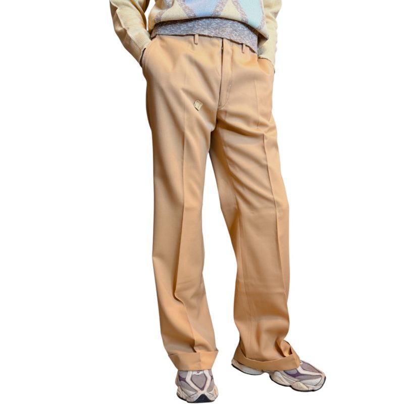 Pantalone sartoriale cammello