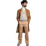 Maglione vintage - misto cotone- giallo