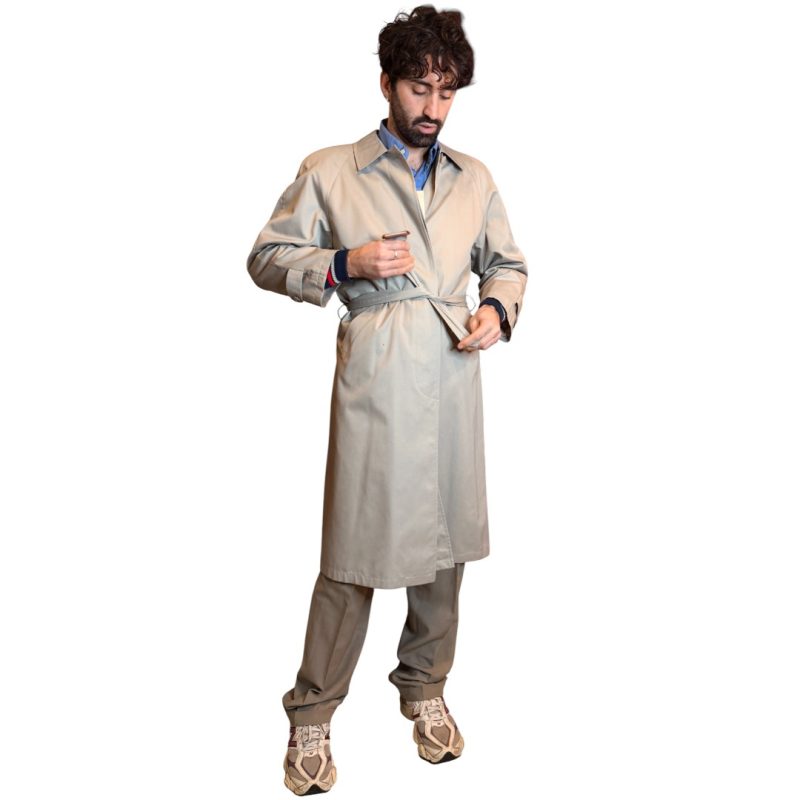 Trench vintage beige