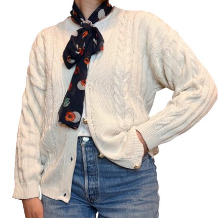 Foulard blu