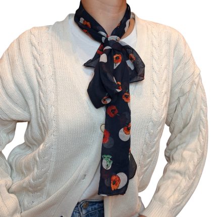 Foulard blu