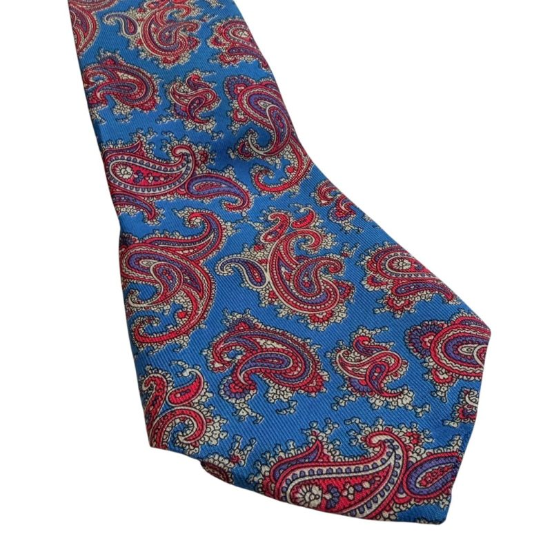 Cravatta vintage - a righe multicolor