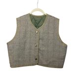 Vintage Groove Sartoriale - Gilet double face - verde chiaro - corto