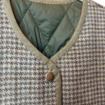 Vintage Groove Sartoriale - Gilet double face - verde chiaro - corto