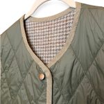 Vintage Groove Sartoriale - Gilet double face - verde chiaro - corto