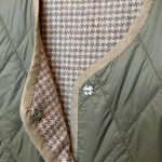 Vintage Groove Sartoriale - Gilet double face - verde chiaro - corto