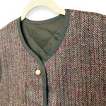 Vintage Groove Sartoriale - Gilet double face - verde scuro - lungo